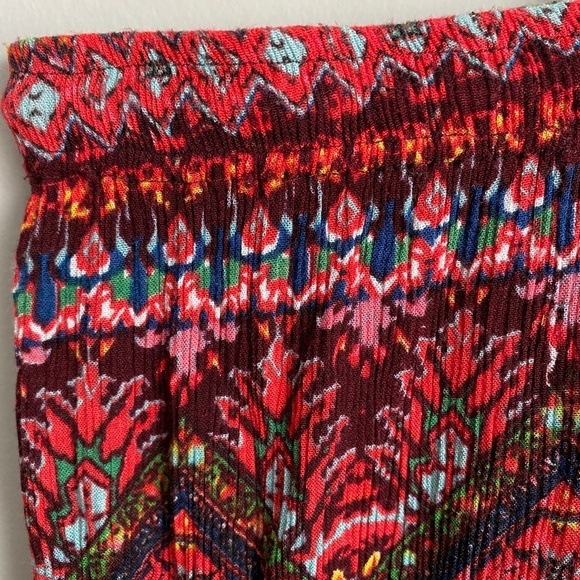 CB Women's Multi-color‎ Boho Pull-on Maxi Skirt Size 3x - Picture 4 of 12